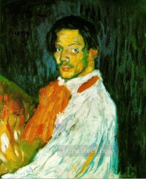 self portrait_2 Painting - Self-portrait Yo Picasso 1901 Pablo Picasso